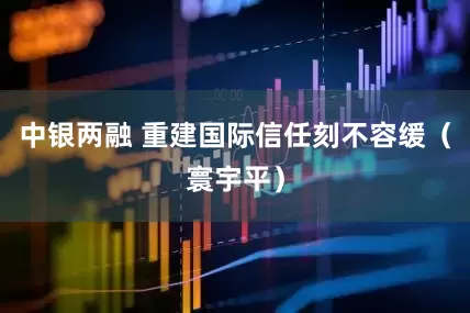 中银两融 重建国际信任刻不容缓（寰宇平）