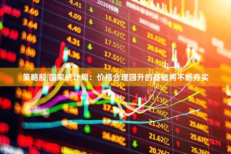 策略股 国家统计局：价格合理回升的基础将不断夯实